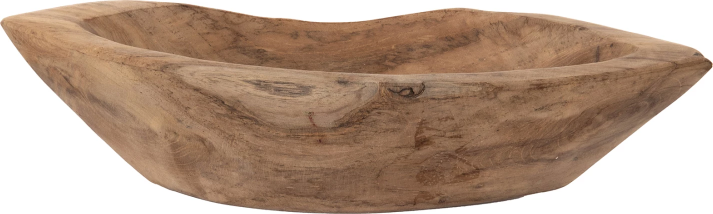 Dekor tavoline, enë FH9632, dru tik, 30x6x13 cm