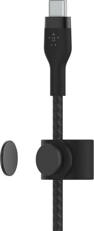 Kabllo USB-C Belkin CAB011BT1MBK, USB-C në USB-C, 1 m, USB 2.0, e thurur, e zezë