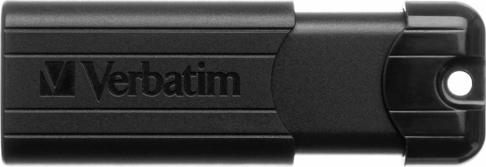 Memorje USB Verbatim PinStripe 49318 64 GB USB 3.2 Gen 1, e zezë