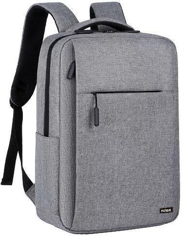 Çantë laptopi Nilox Tech, 15.6 inç, gri