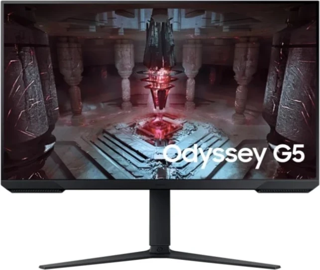 Monitori Samsung Odyssey G5 S32CG510EUXEN, 32", VA, QHD, 165Hz, HDR, ngjyrë e zezë