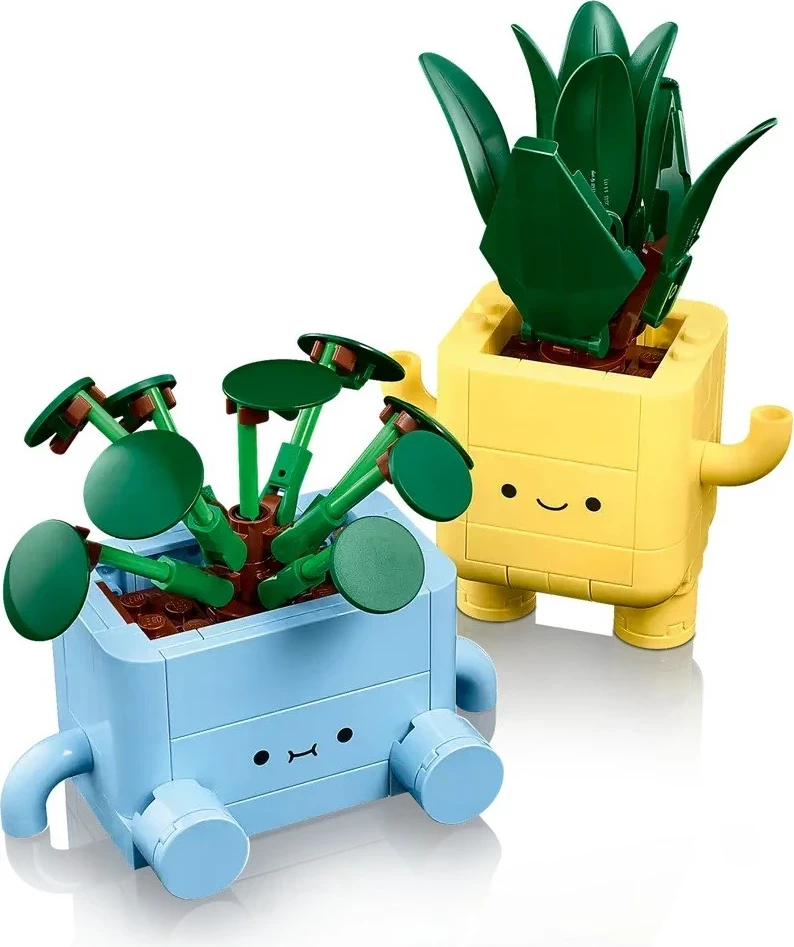 Set LEGO BOTANICALS Happy Plants 10349, 217 pjesë