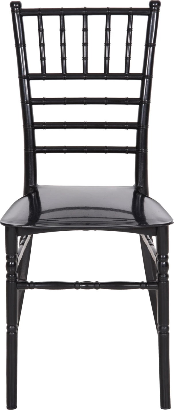 Karrige për katering polipropileni TIFFANY e re FH8058.07, e zezë me shkëlqim, 42x48x88,5H cm