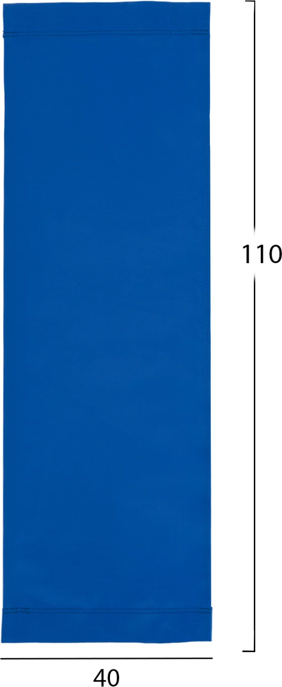 Pëlhurë zëvendësuese për shezlong Limnos, tekstilene blu, 110x40cm, 1 copë