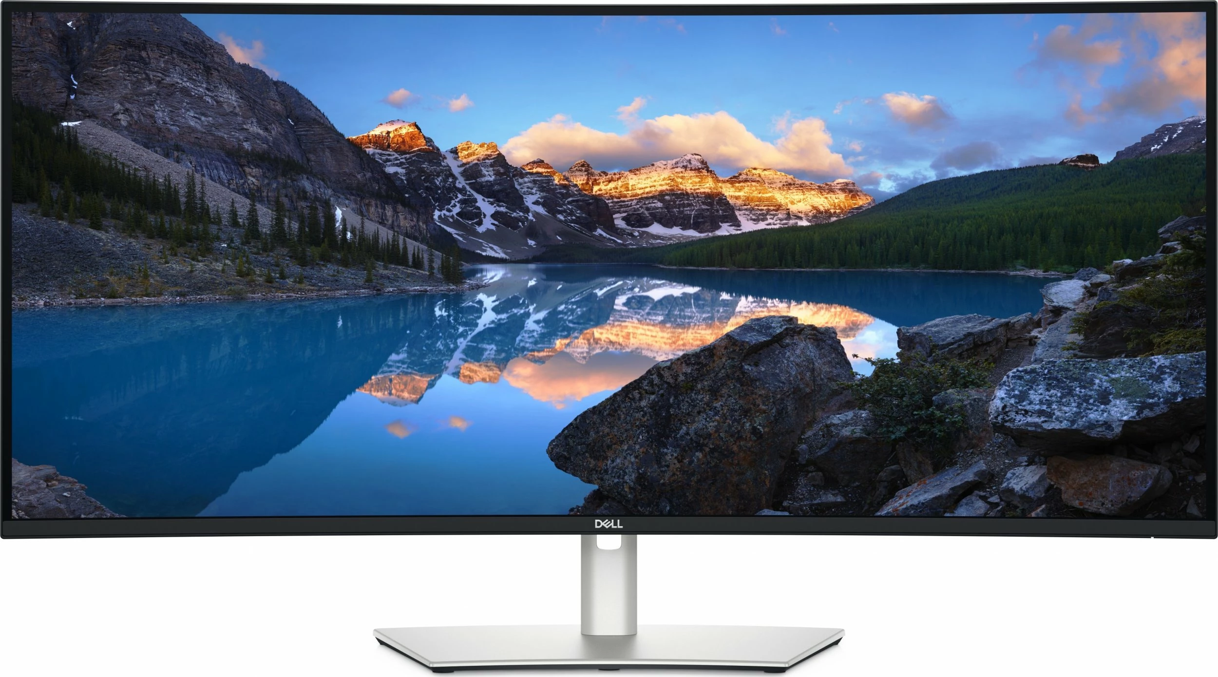 Monitor Dell UltraSharp U4025QW 210-BMDV 39.7\" 5K 5120x2160 IPS Black 120Hz iMST Thunderbolt 4 140W i lakuar, argjend