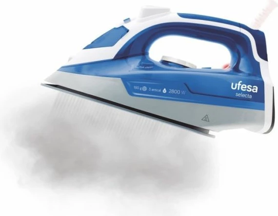 Hekur me avull UFESA PV3280 2800 W, rezervuar 330 ml, blu/ e bardhë