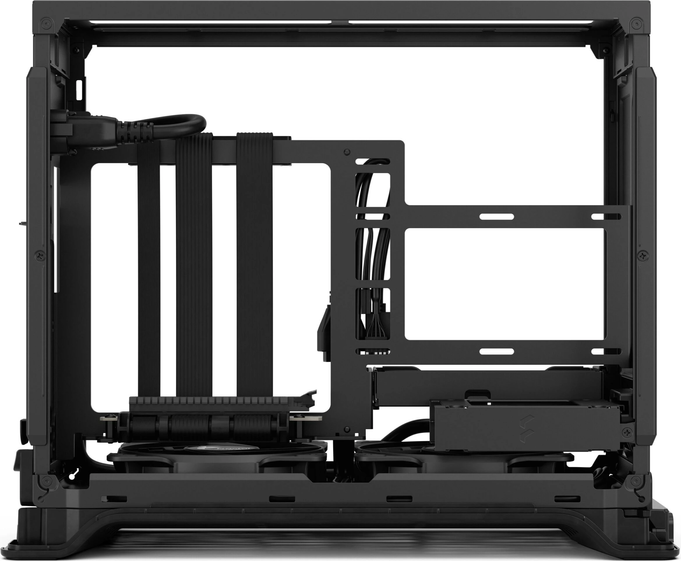 Kasë Fractal Design Era 2, Mini Tower, Charcoal