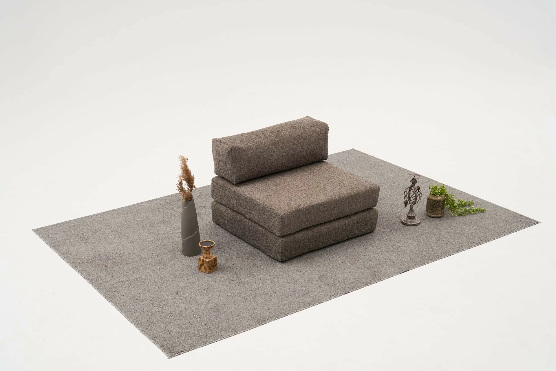Karrige një vendëshe Atelier del Sofa, Comfort, gri v2