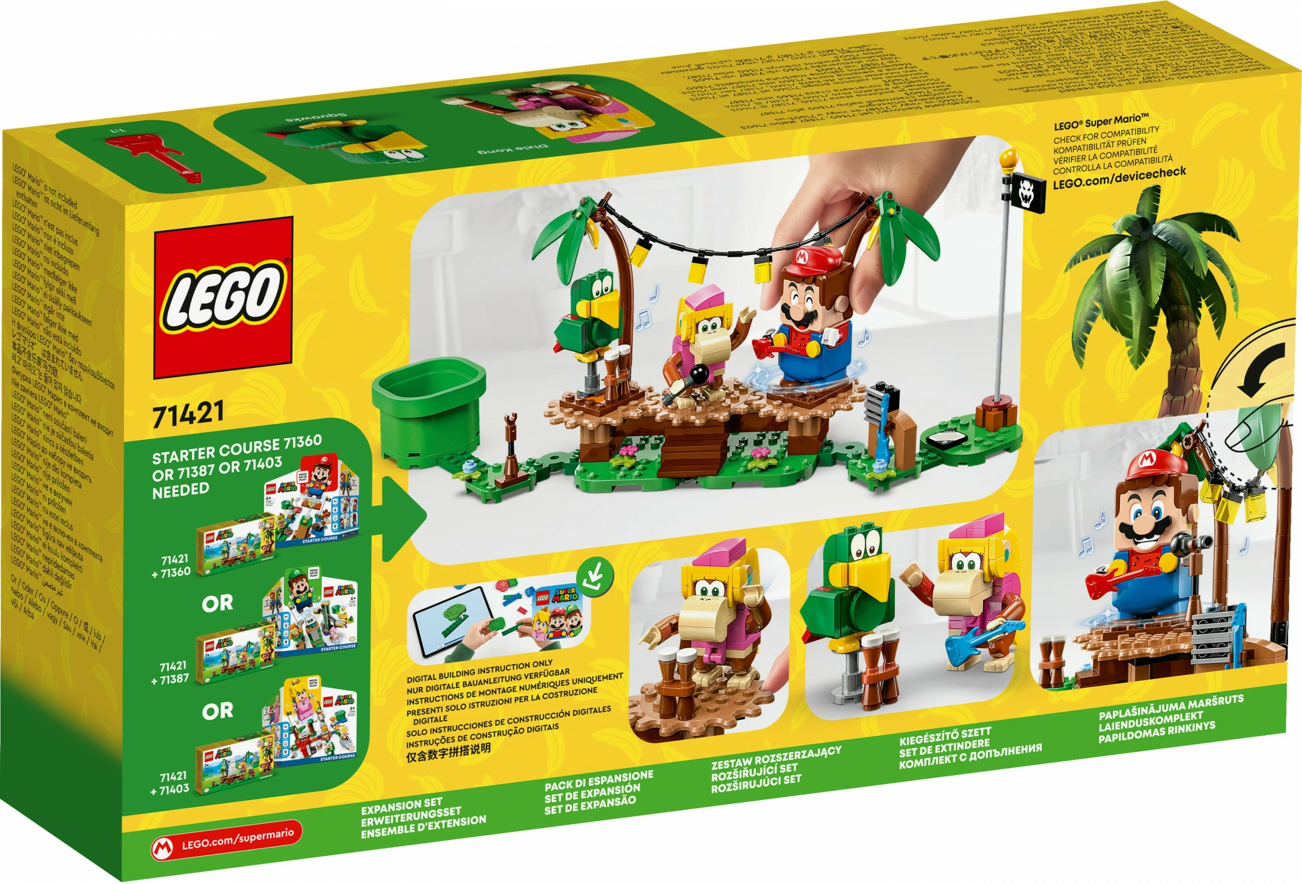 Set ndërtimi LEGO Dixie Kong's Jungle Jam, 174 pjesë, shumëngjyrëshe