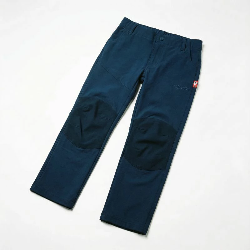 Pantallona të gjata për fëmijë Trollkids, navy blue
