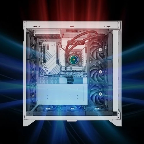 Ventilator Thermaltake CL-F171-PL12BL-A, 12 cm, 500 RPM, 2000 RPM, 29.8 dB, 70.8 cfm, i zi