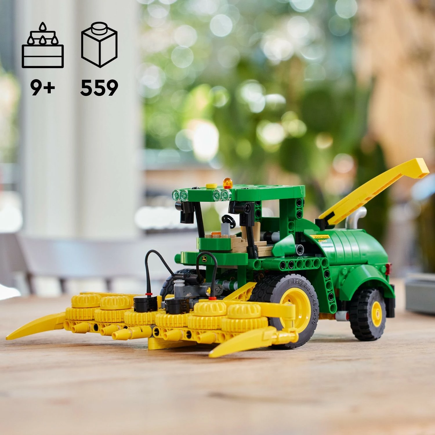 Set ndërtimi LEGO Technic John Deere 9700 Forage Harvester 559 pjesë multikolor