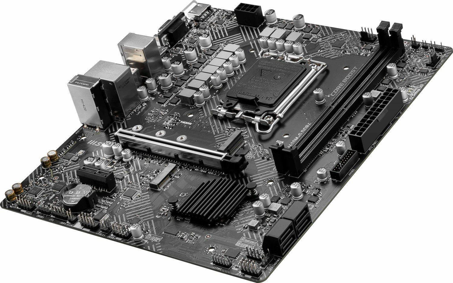 Pllakë amë MSI PRO H610M-G DDR4, 64GB max, e zezë