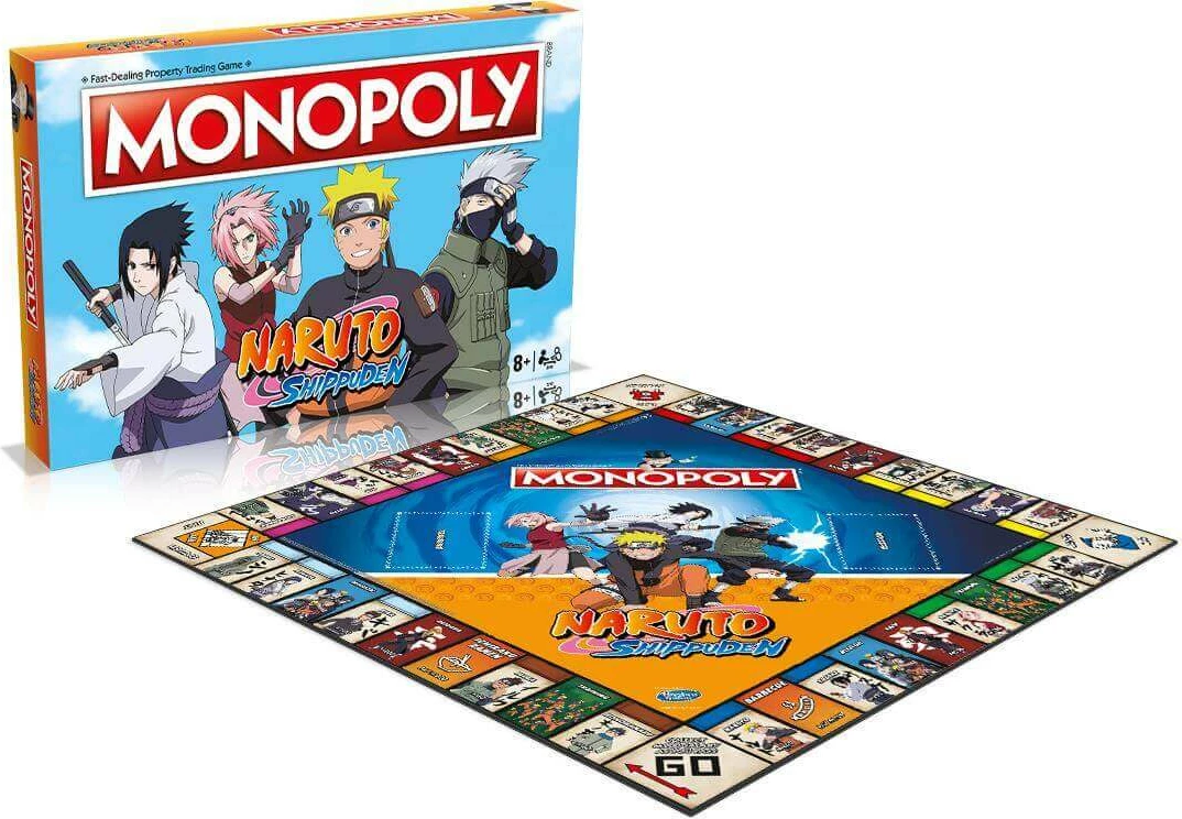 Lojë tavoline Winning Moves Monopoly Naruto Shippuden, edicion Naruto