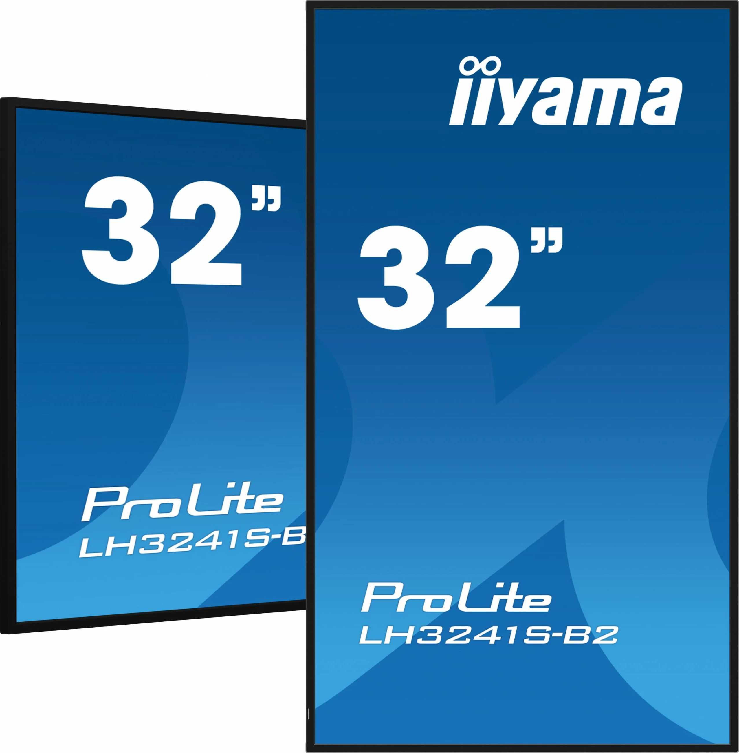 Monitor iiyama LH3241S-B2, 31.5", LED, Full HD, kiosk dizajn, e zezë