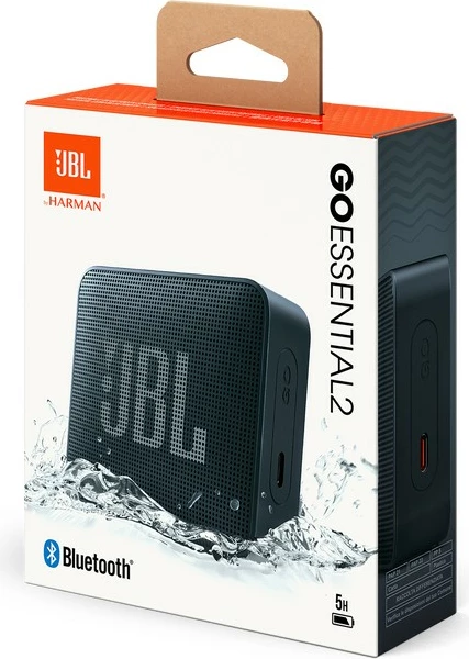 Altoparlant JBL GO Essential 2, Bluetooth, 5 orë, i zi
