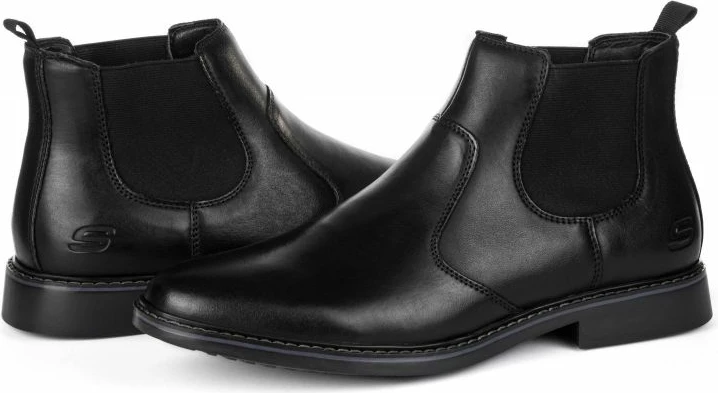 Këpucë për meshkuj Skechers, të zeza