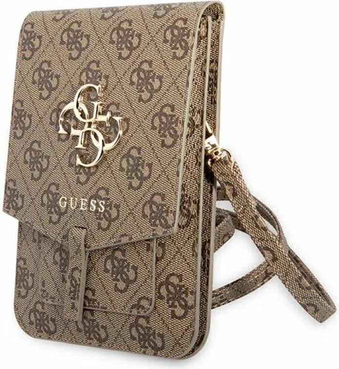 Çantë dore Guess GUWBG4GFBR, kafe