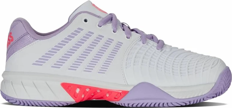 Atlete për femra K-Swiss, të bardha dhe vjollcë