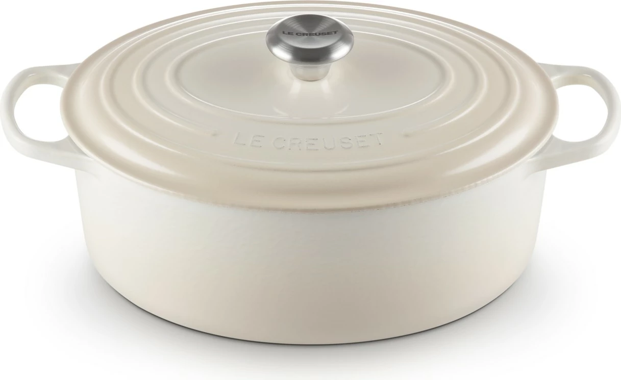 Tenxhere pjekje Le Creuset Bräter 31cm, meringue