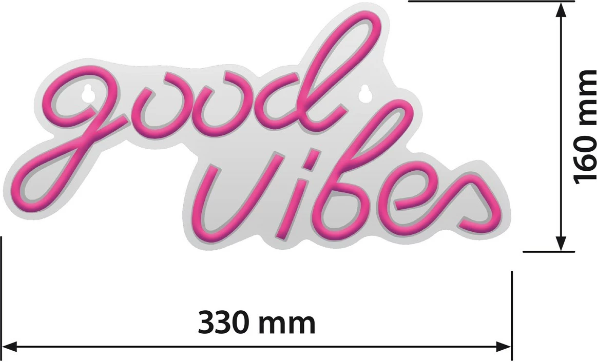 Shenjë LED ACTIS ACS-NEON VIBES, Multikolor