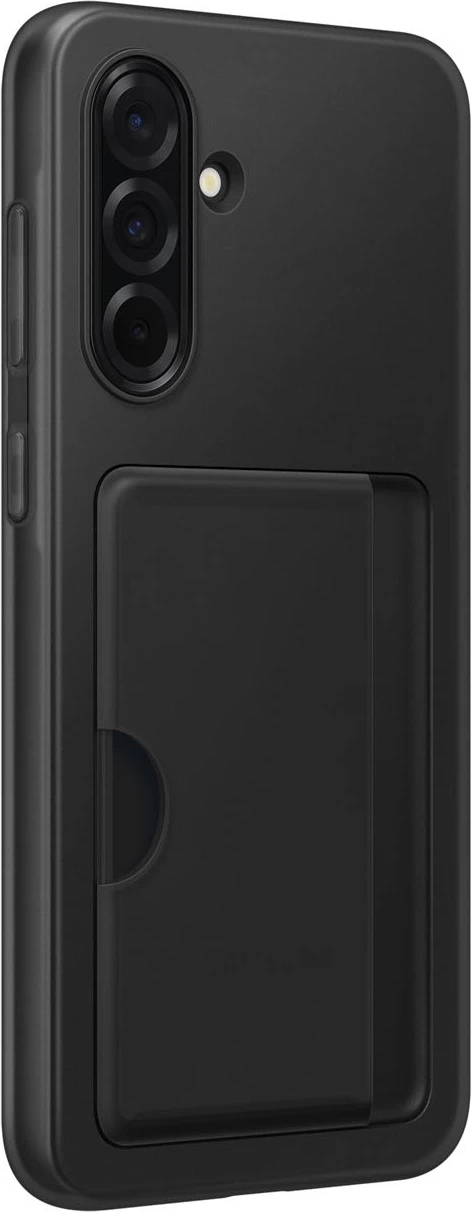Mbështjellës Samsung EF-OA366TBEGWW për Galaxy A36 5G, me xhep kartelash, i zi