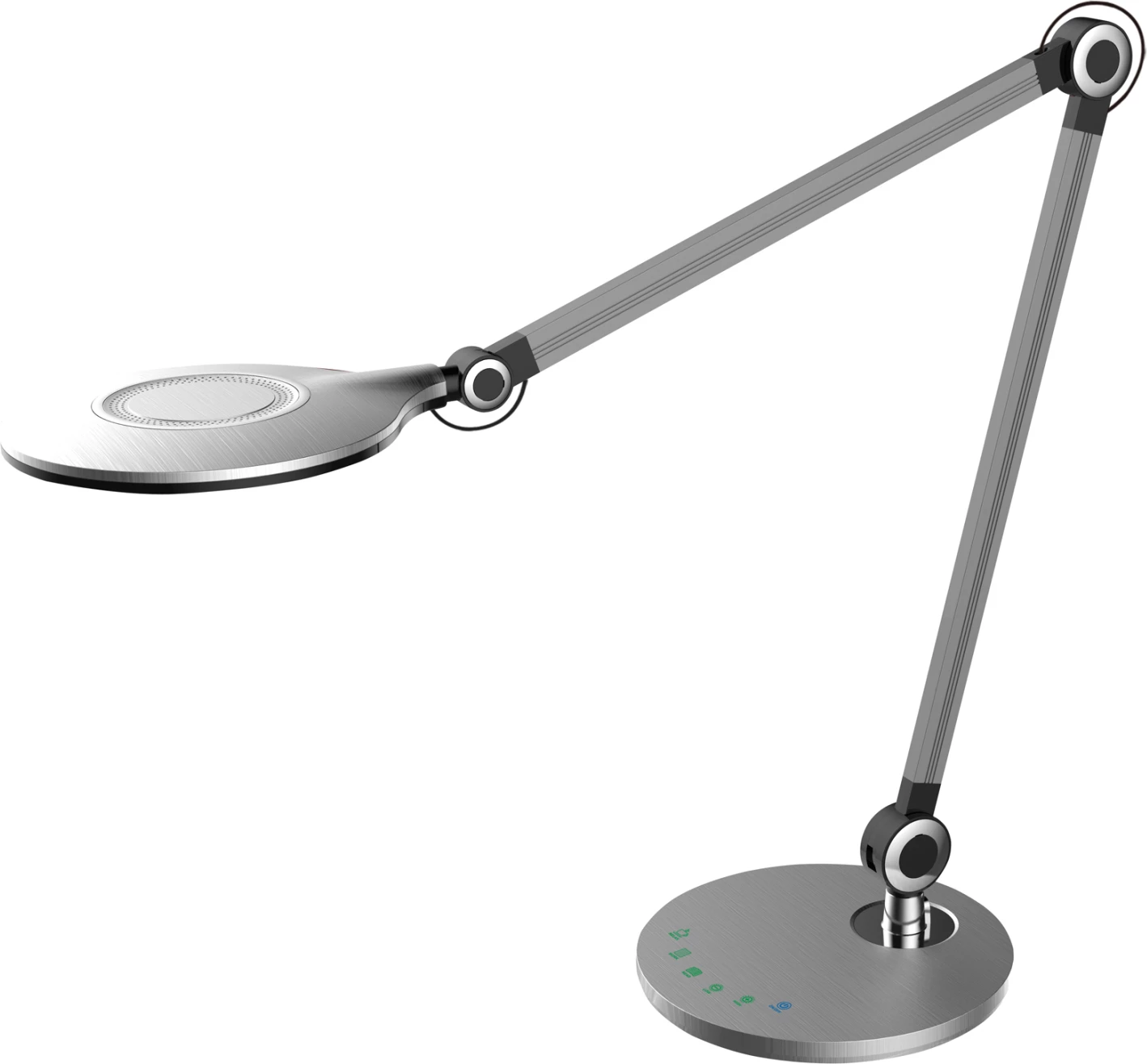 Lampë profesionale tavoline LED, ngjyrë gri-argjendi, BLAIN PRO FH4452.08, 55,7x49,7H cm