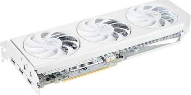 Kartelë grafike PowerColor RX 9060 XT Hellhound Spectral White OC 16GB GDDR6 e bardhë