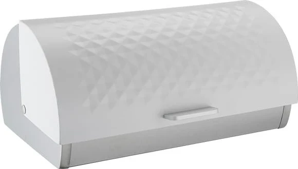 Kuti buke Maestro MR-1676, çelik inox, cilindrike, e bardhë