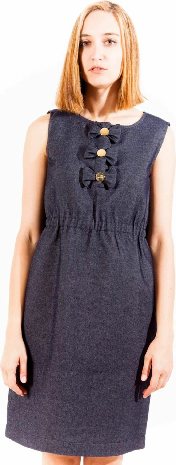 Fustan i shkurtë LOVE MOSCHINO femra, blu