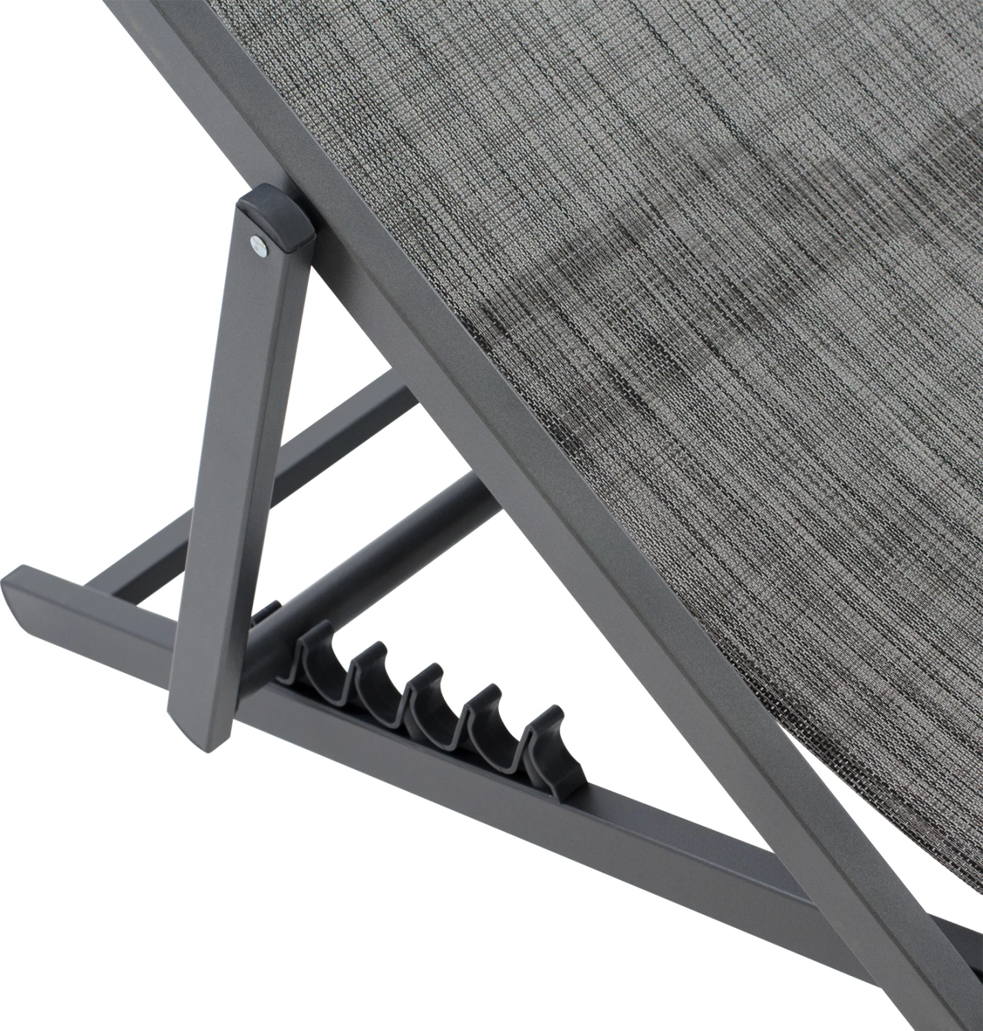 Karrige lounge profesionale KEA FH5076.10 alumini & textilene ngjyrë gri 59,5x102,5x94H cm