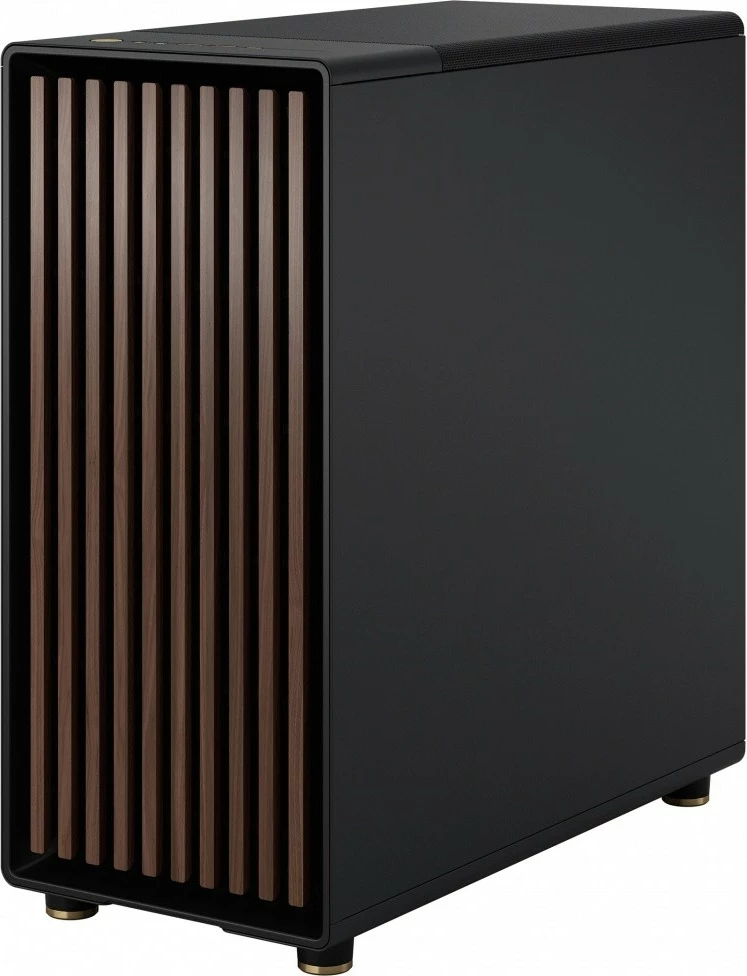 Kasë Fractal Design North Charcoal Black TG Light, ATX, xham i temperuar, e zezë