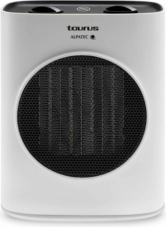 Ngrohës qeramik Taurus FH1500 1500W, PTC, oscilues, i bardhë/zi