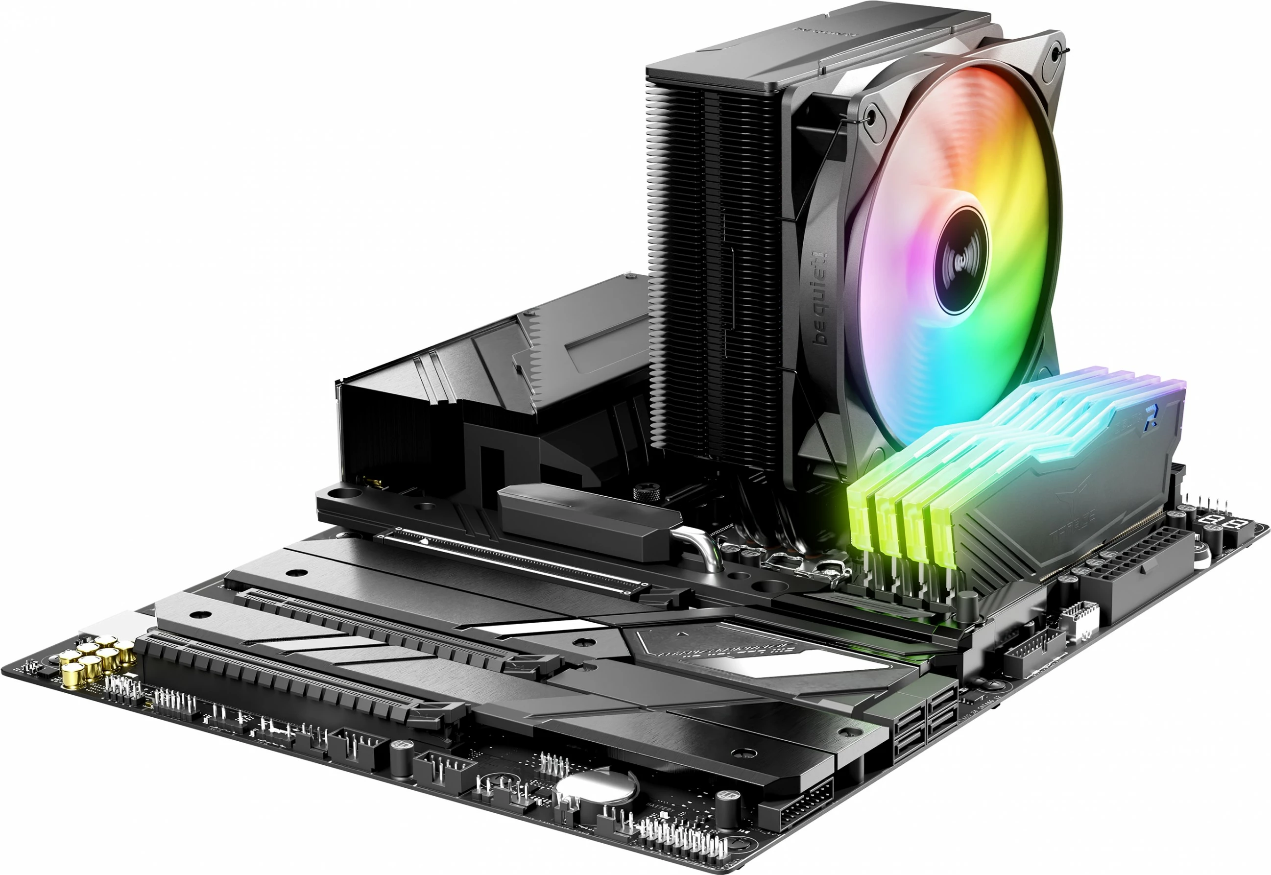 Ftohës ajri be quiet! Pure Rock 3 LX, 12 cm, 2000 RPM, i zi