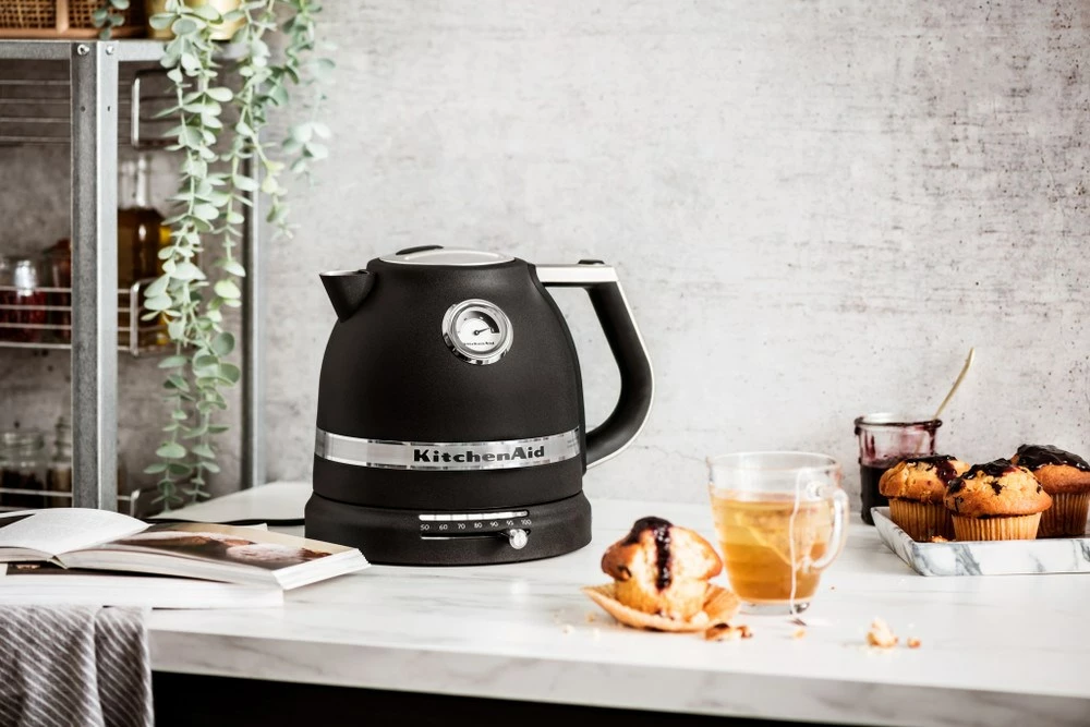 Çajnik elektrik KitchenAid 5KEK1522EBK, 1.5 L, 2400 W, Gize