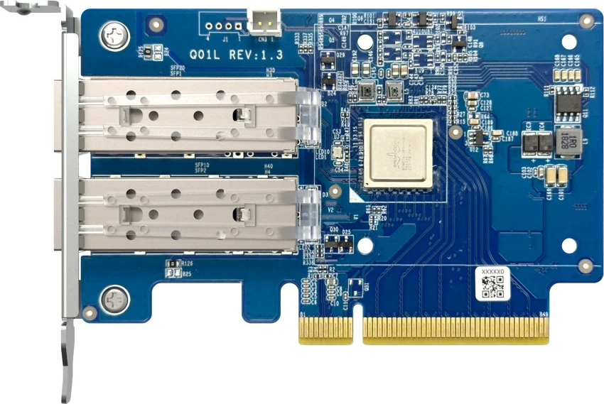 Kartë rrjeti QNAP QXG-10G2SF-NXE, 10GbE, Dual Port, PCIe, me ventilator
