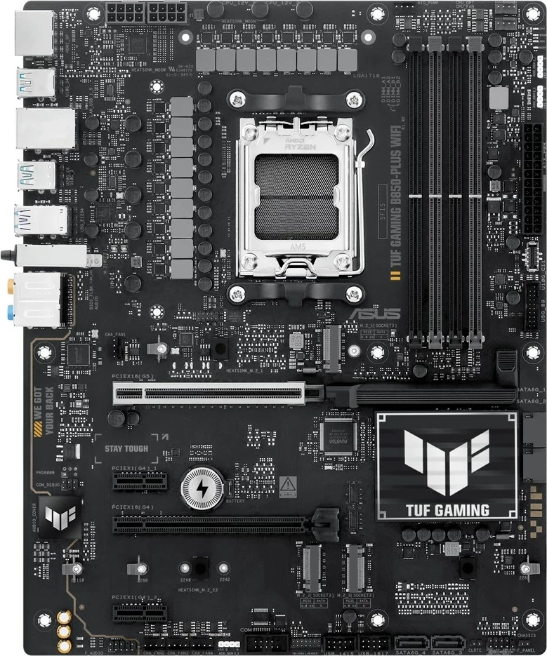 Pllakë amë ASUS TUF Gaming B850-PLUS, Socket AM5, ATX, E zezë