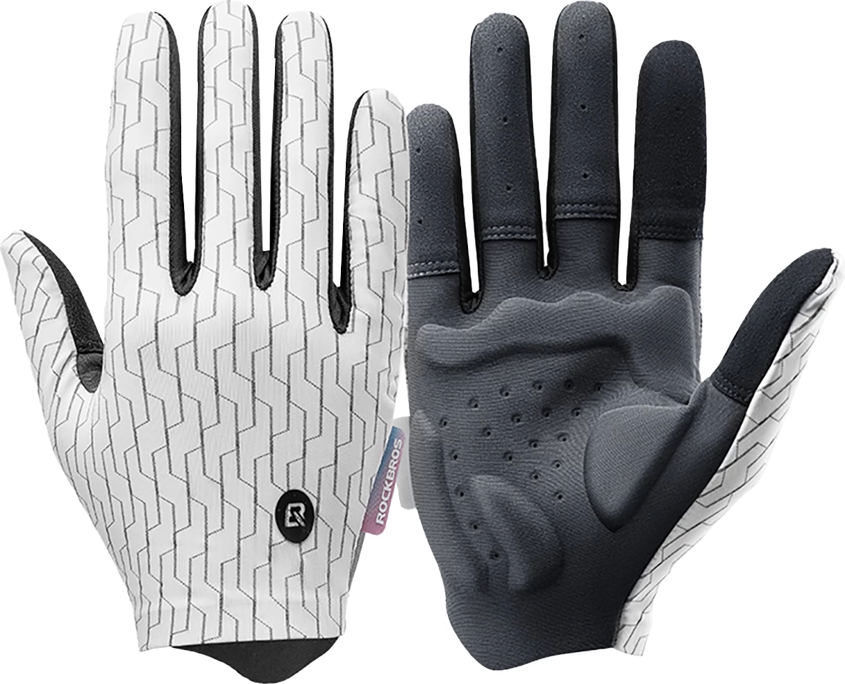 Doreza sportive Rockbros 1611001102, për çiklizëm, S, e bardhë/zezë