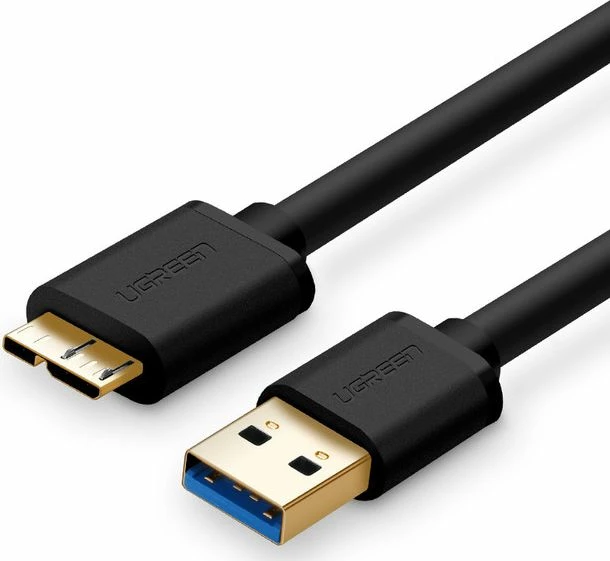 Kabllo USB-A në Micro-USB Ugreen 10841, 1 m, USB 3.0, e zezë