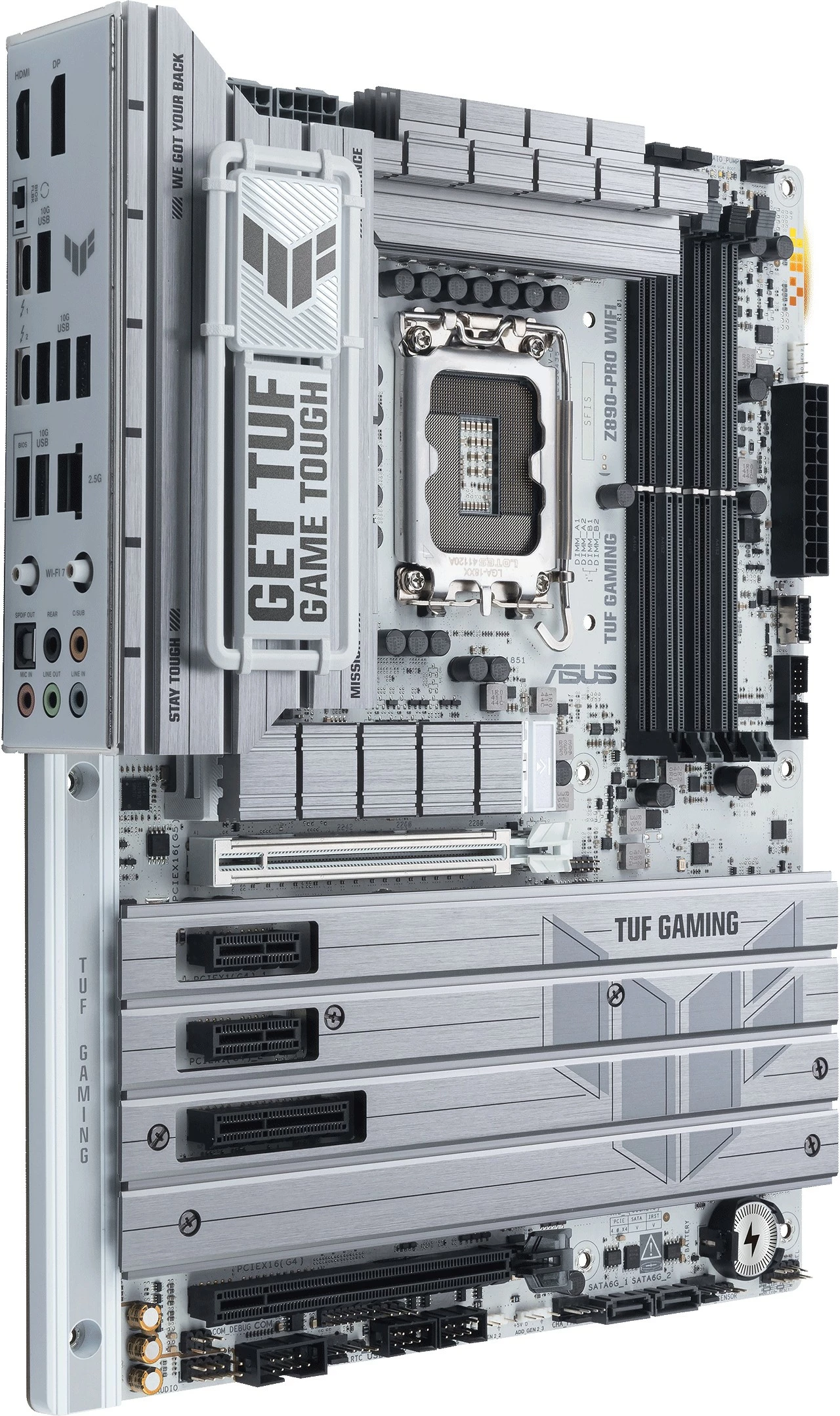 Pllakë amë ASUS TUF GAMING Z890-PRO WIFI, Intel, LGA 1851, DDR5, 192 GB
