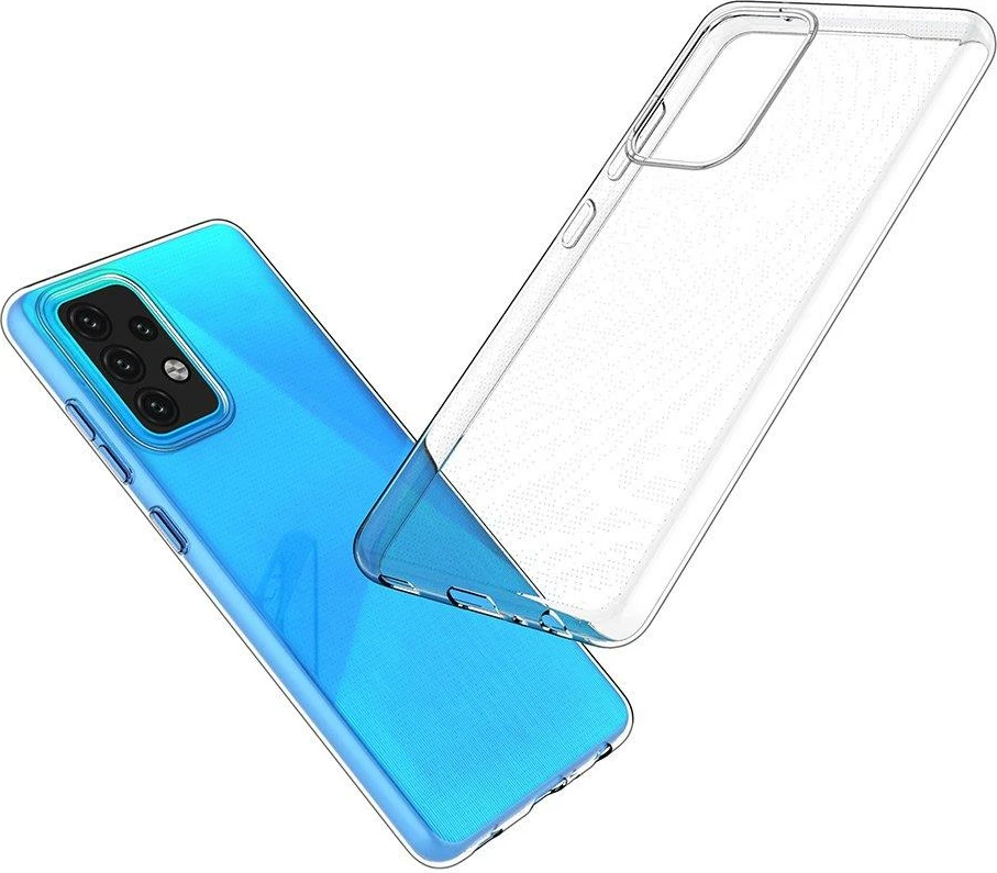 Mbështjellës xheli Hurtel Ultra Clear 0.5mm për Samsung Galaxy A32 4G, Transparent