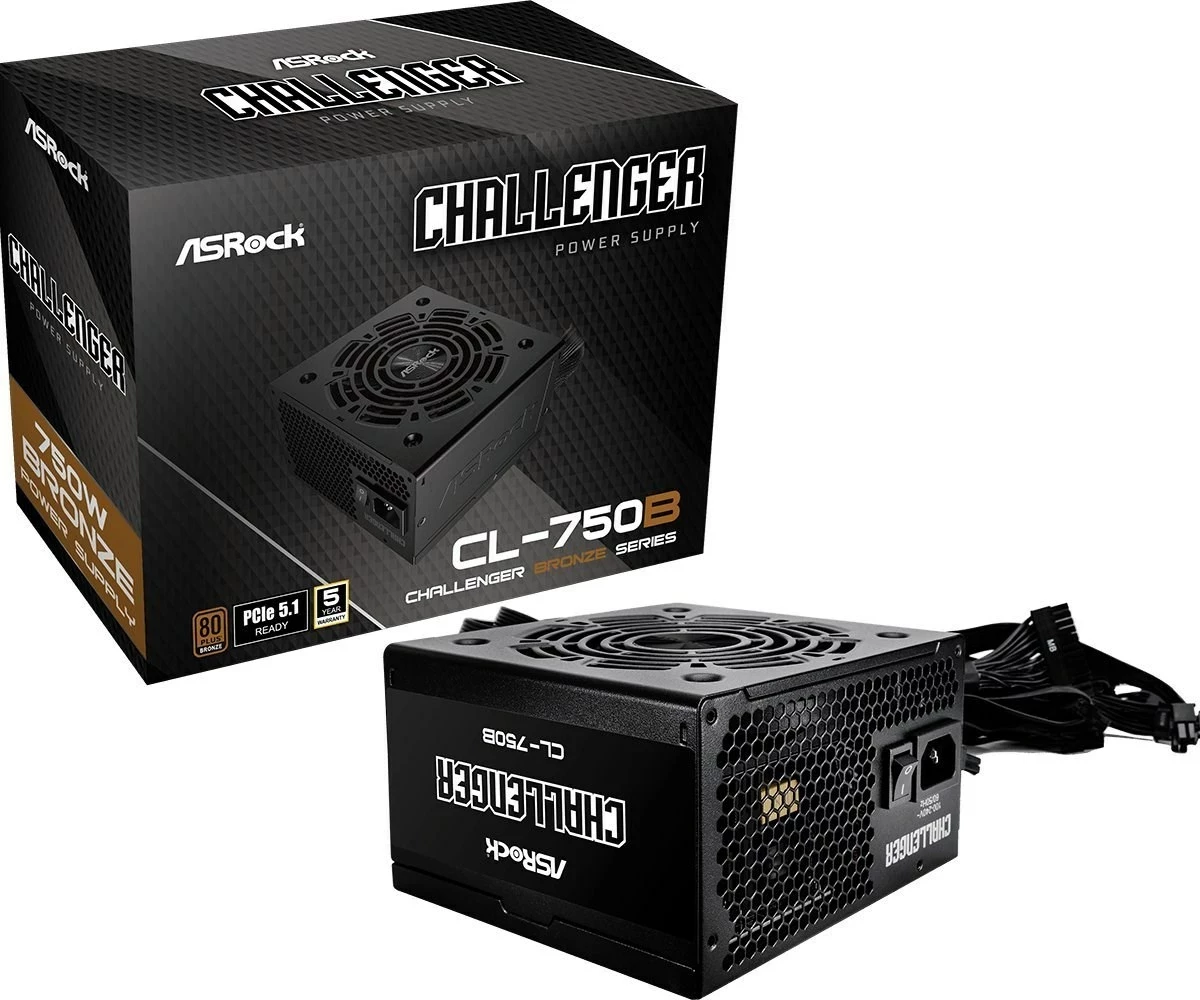 Furnizues energjie Asrock Challenger 750W, i zi