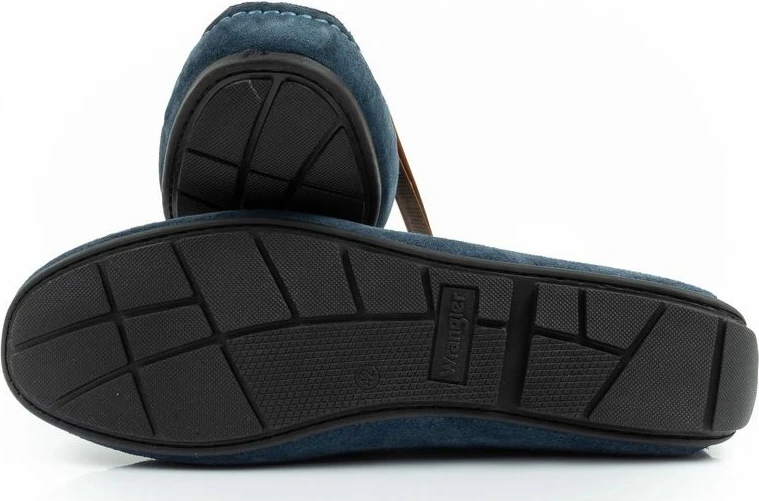 Këpucë meshkuj Wrangler Maifield Suede, navy blue