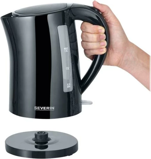 Zierës uji, Severin, WK 3498 (WK3498), 1.5 L, e zezë