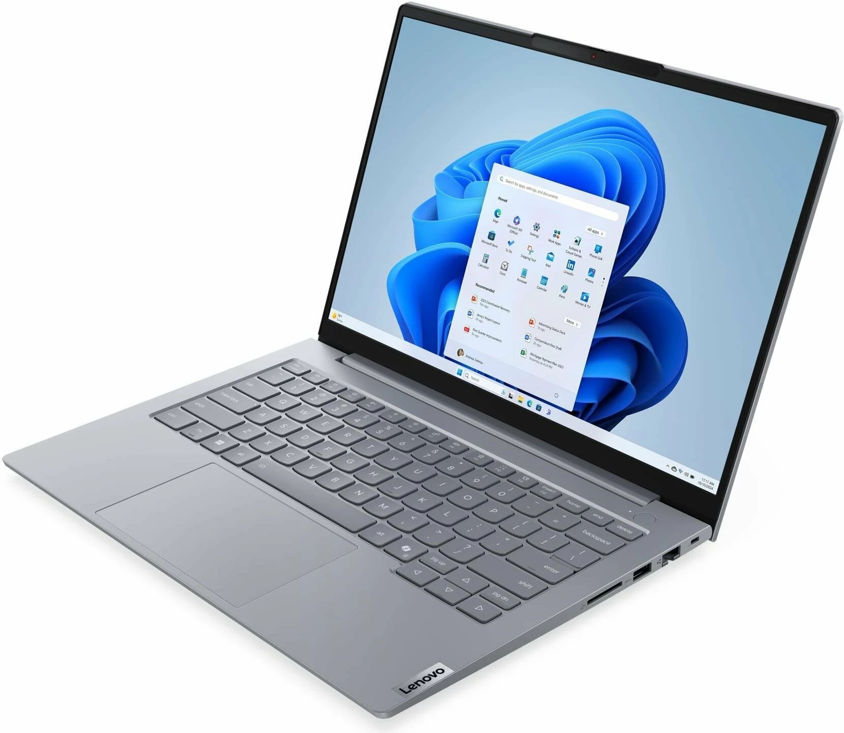 Laptop Lenovo ThinkBook 14 Gen 9 IRL 21UY007EPB, Core 5 210H, 16GB RAM, 512GB SSD, 14\" WUXGA, Windows 11 Pro, gri