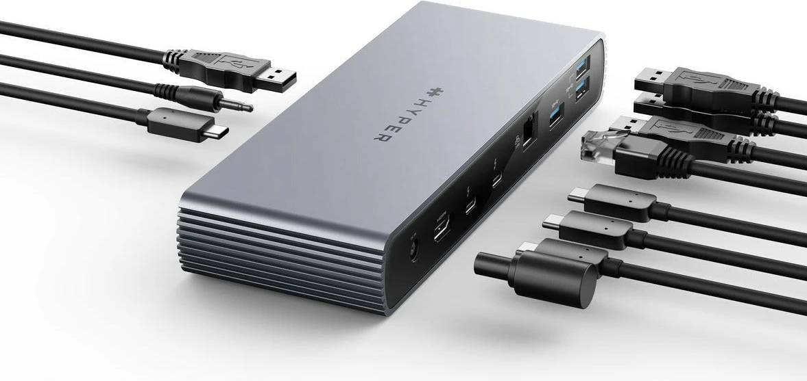 Docking station Targus Thunderbolt 4, 4x USB 3.2, HDMI, Ethernet, SD, gri