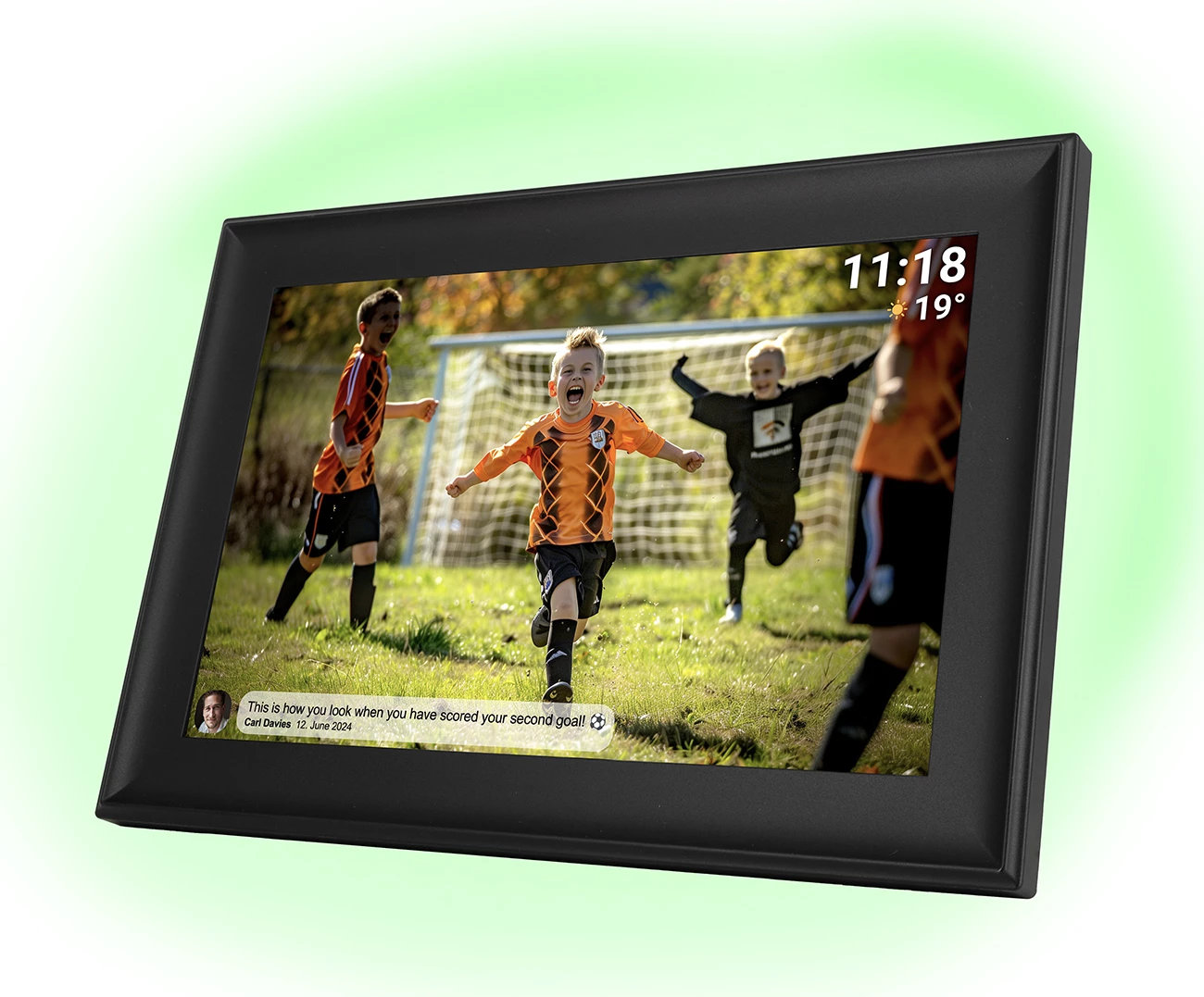 Kornizë digjitale Denver Frameo PFF-1080B, 10.1", 16 GB, e zezë