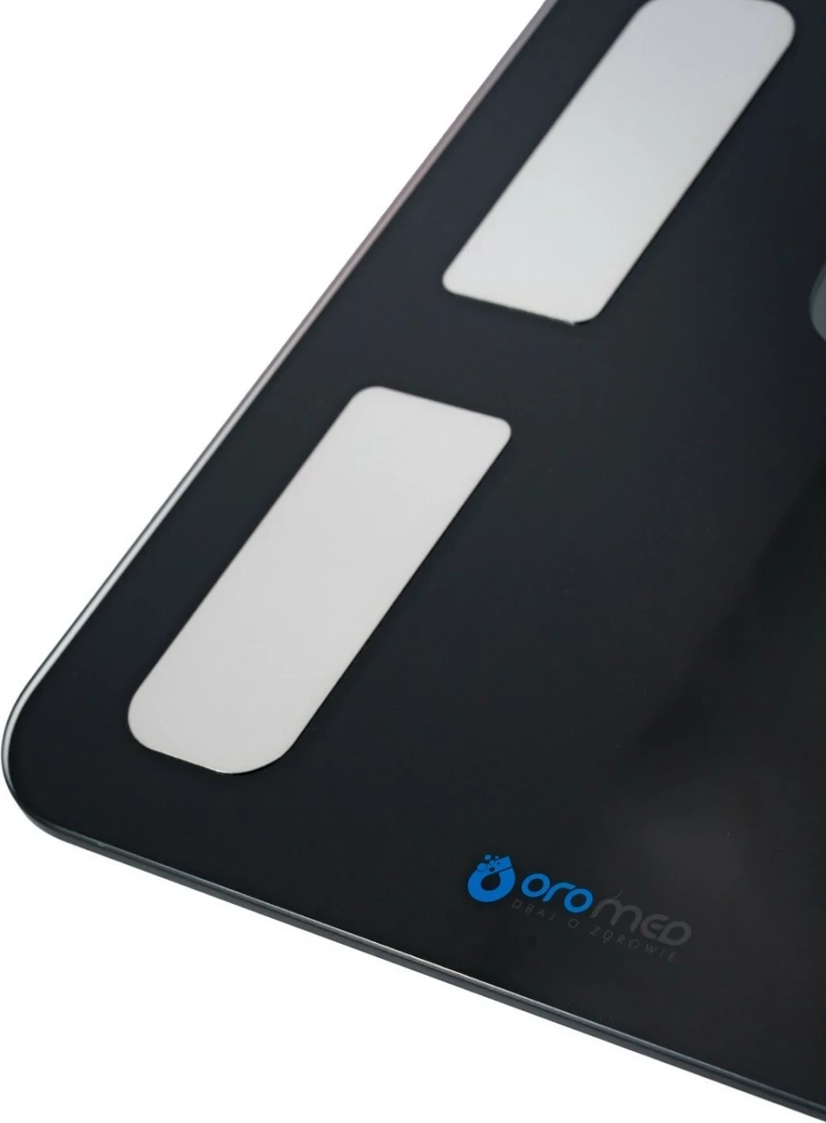 Peshore inteligjente Oromed Gold-Bluetooth Smart, ekran i ndriçuar, aplikacion, e zezë