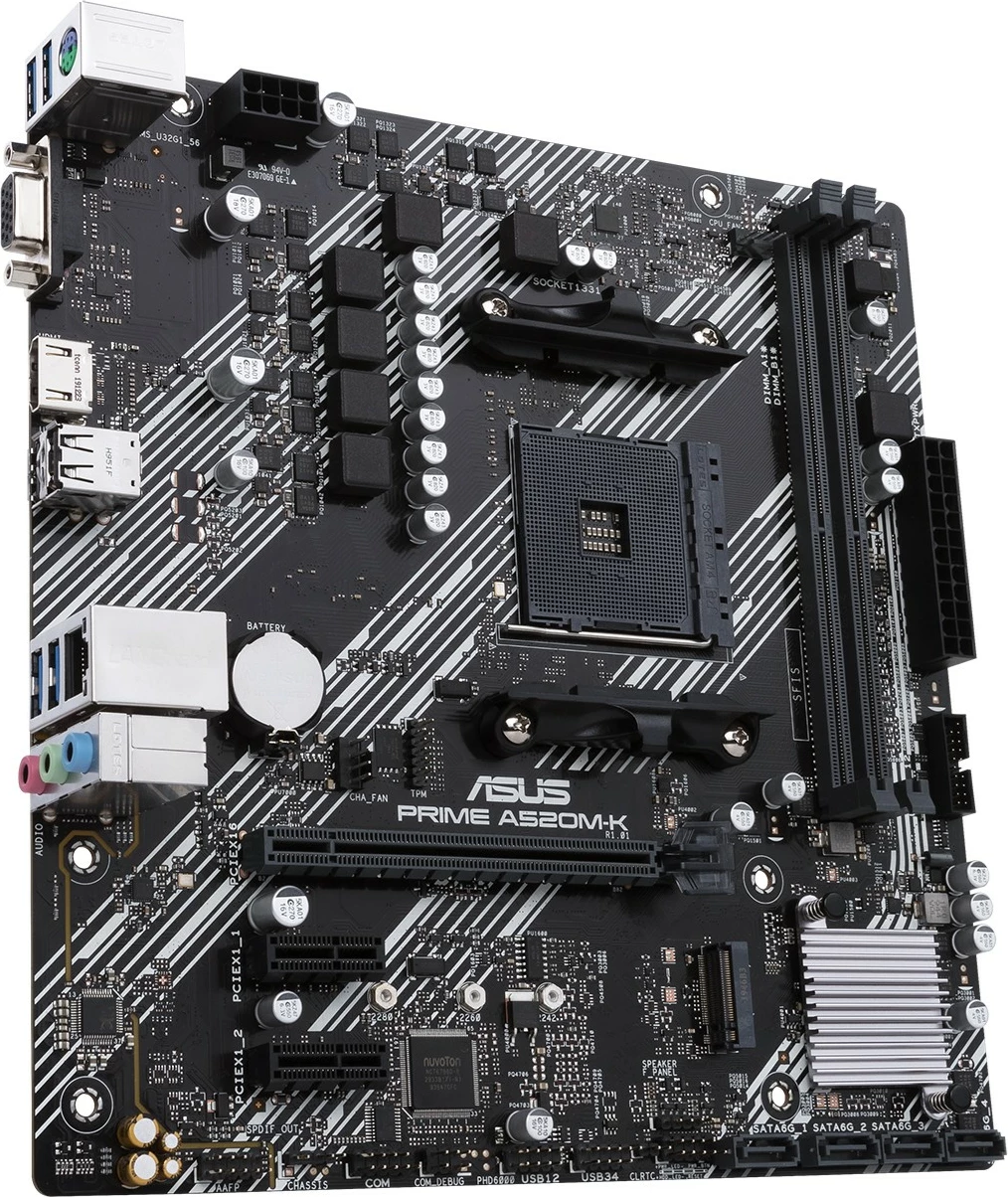 Pllakë amë ASUS PRIME A520M-K, Socket AM4, micro ATX