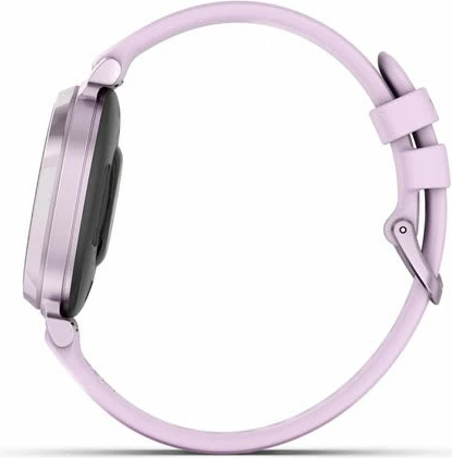 Smartwatch Garmin Lily 2, ekran me prekje, GPS, 5 ditë bateri, rrip silikoni rozë
